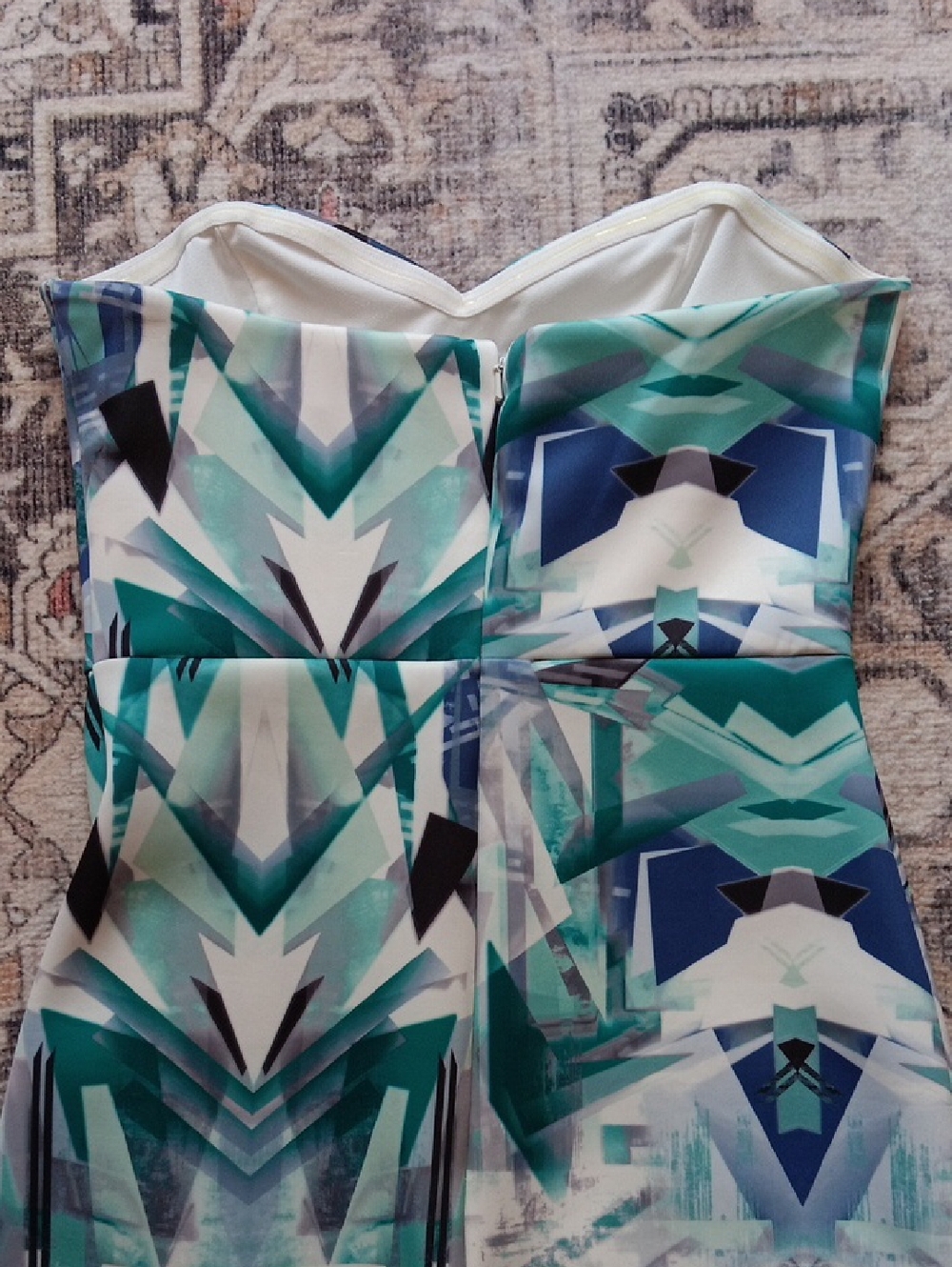 Geometric Minidress - Picture 5 of 8